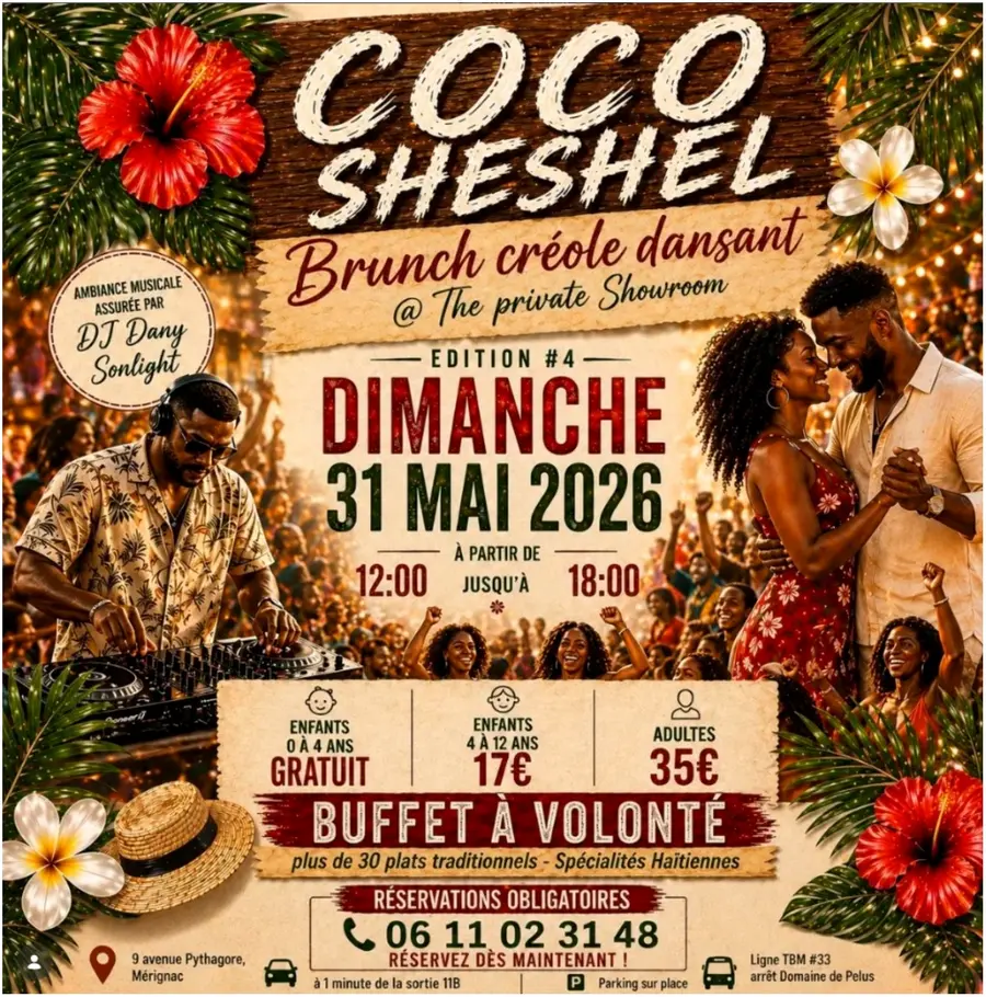 Affiche de l’événement Coco Sheshel