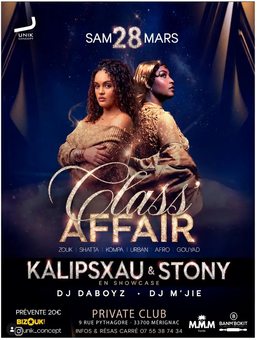 Affiche de l’événement Class Affair