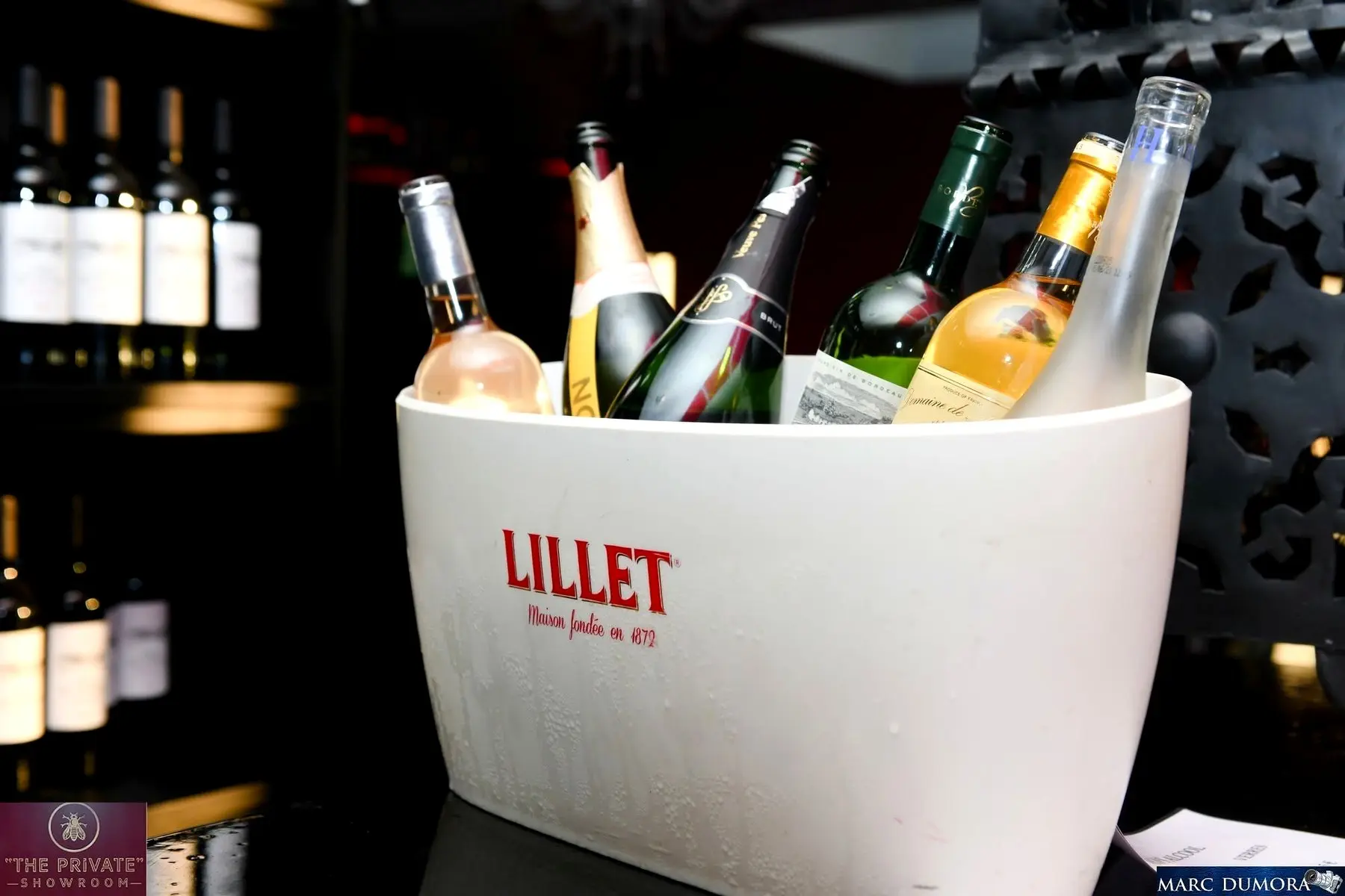 Boissons préparées pour une réception